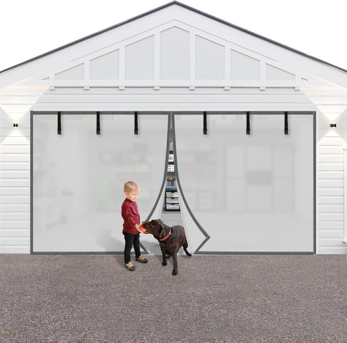 Privacy garage door screen - privacy,