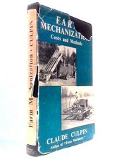 Farm Mechanization - Costs and