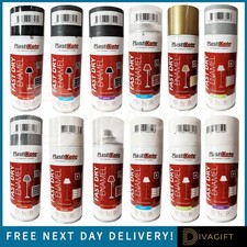 PLASTIKOTE FAST DRY ENAMEL GLOSS FINISH ACRYLIC SPRAY PAINT 400ML INDOOR OUTDOOR
