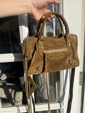 Balenciaga city bag in camel