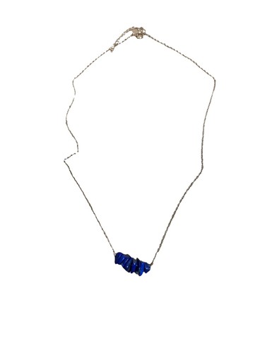 Lapis lazuli crystal necklace - lazuli,