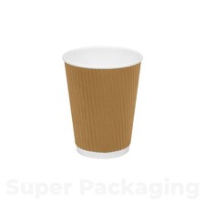 Kraft Disposable Coffee Cups -