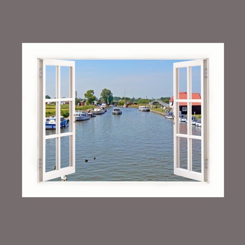 Norfolk broads river thurne - norfolk,