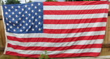 FLAG NATIONAL U.S.A. HOIST 5 FT FLY 9 FT 6 IN PARACHUTE MATERIAL CF Flag Co 