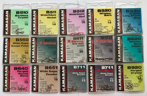 Kamasan hooks b510 511 - -, b510,