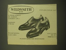 1967 Wildsmith & Co. Shoes