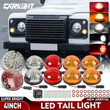 Complete Led Light Lamp Upgrade Kit For Land Rover Defender 90-16 90/110 83-90