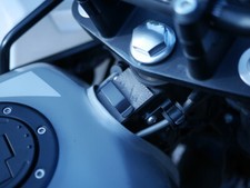 Grey Leather Frame Clip for