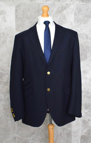 Hackett navy gold buttons - +,