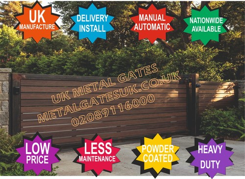 Sliding gate telescopic - gate,