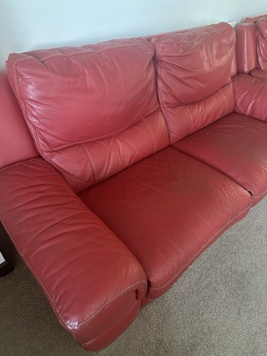 Dfs red leather - dfs,