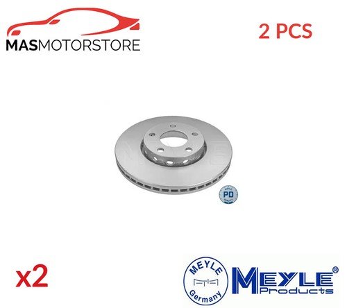 Front brake discs set - front,