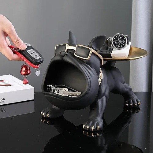 Bulldog resin statue - bulldog, dog