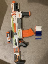 Nerf N-Strike Elite Modulus Bundle with Attachments and Bullets Tested Working