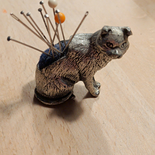Vintage cat figural - figural, metal