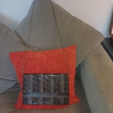 BRAND NEW FAITH BLACK SNAKESKIN SLIMLINE SHOULDER/CLUTCH BAG WEDDING/FORMAL