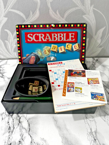 Scrabble dice game - scrabble, by