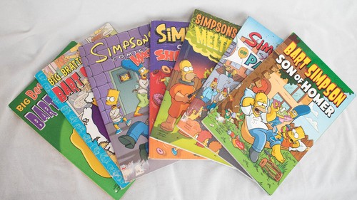Lot simpsons comic books - simpsons,