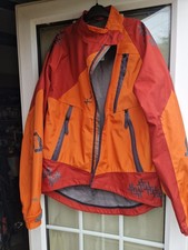 Altura Attack Mtb Mountain Bike Waterproof Jacket, Medium, orange/butterscotch