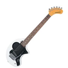 FERNANDES ZO-3ST 2019/L Mini electric guitar with built-in speaker Snow White