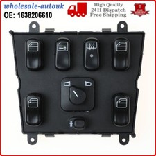 Power Master Window Switch For Mercedes-Benz M-Class SUV W163 ML230 ML270 ML320