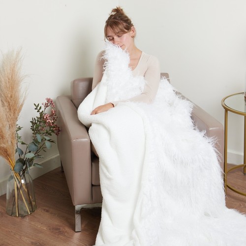 Luxury mongolian faux fur - luxury,