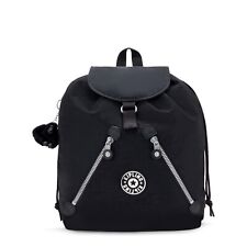 Kipling NEW FUNDAMENTAL L Medium Drawstring Backpack - Rapid Black RRP £88