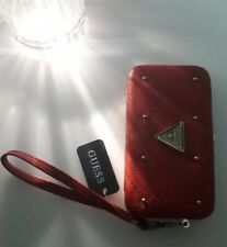 Guess Red Iphone 5 Wallet Purse pouch Case