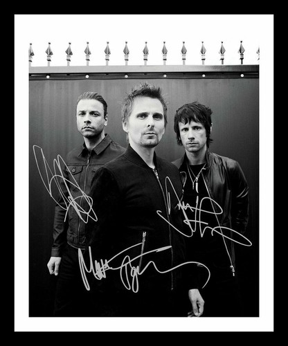 Muse autograph signed framed - muse,