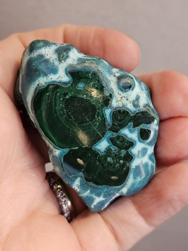 Grade chrysocolla crystal - aa,