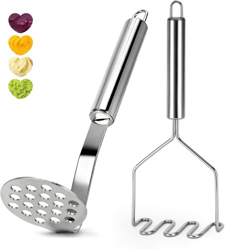 2pcs inch stainless steel - stainless,