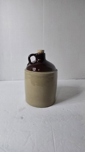 Vintage mini stoneware crock - vintage,