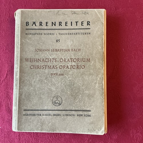 Bärenreiter miniature score - bärenreiter,