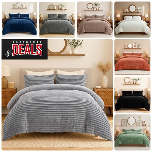 Osum ribbed duvet quilt cover - quilt,