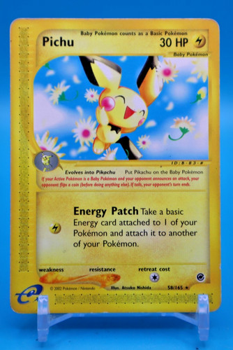 Pokemon pichu 165 - pichu, 58/165