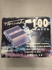 Tornado 100 watt bass and