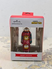 Hallmark Kevin, Stuart & Bob the Minions Hanging Ornament, Minions Tree Decorati