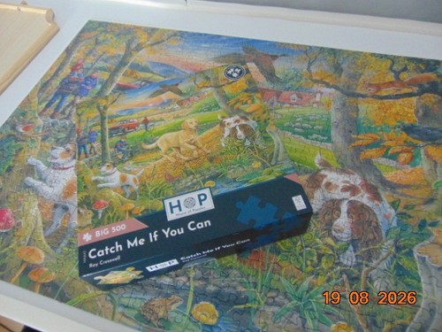 Jigsaw puzzle hop - big, 500