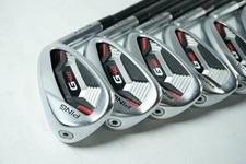 Ping G410 Irons / 5-PW / Black Dot / Regular Flex Graphite Shafts