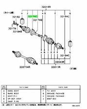 Band, Fr Axle For: Mitsubishi