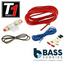 T1-KIT 8 AWG 1200 Watt 8 Gauge Power Car Amplifier Amp Sub Subwoofer Wiring Kit