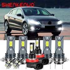 For VW Passat CC Headlight Xenon White 2008-12 CSP 110w Led Fog Side Light Bulbs