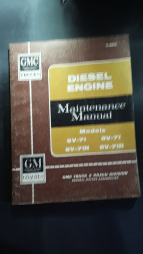 1963 gmc diesel engine - gmc,