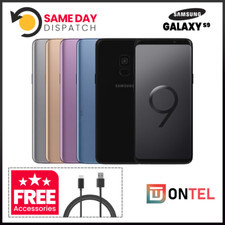 Samsung Galaxy S9, 64GB, All Colours unlocked, Warranty, Grade A Good