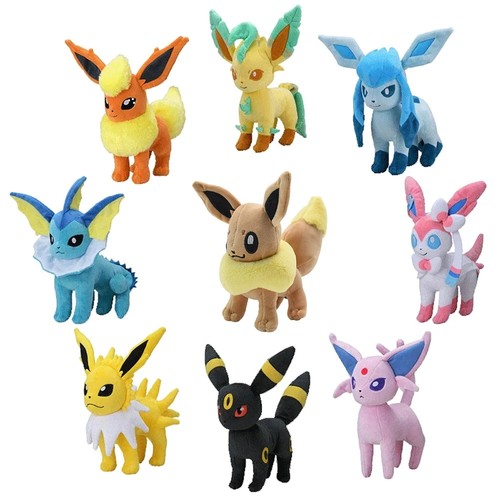 Eevee evolution plushies doll - evolution, plushies,