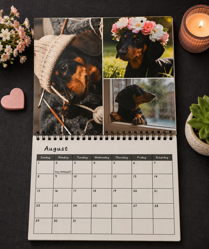 2027 dachshund planner and - 2027,