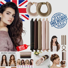 3/4pcs Heatless Hair Curler Overnight Heatless Curls Blowout Rods with Scarf set