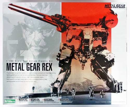 Metal gear rex 100 scale - metal,