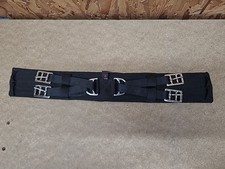 Aerborn  Humane Dressage girth, Black, Fabric. 18”.(ref.413B)
