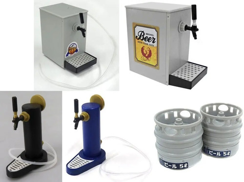Beer server mascot mini - server, figure